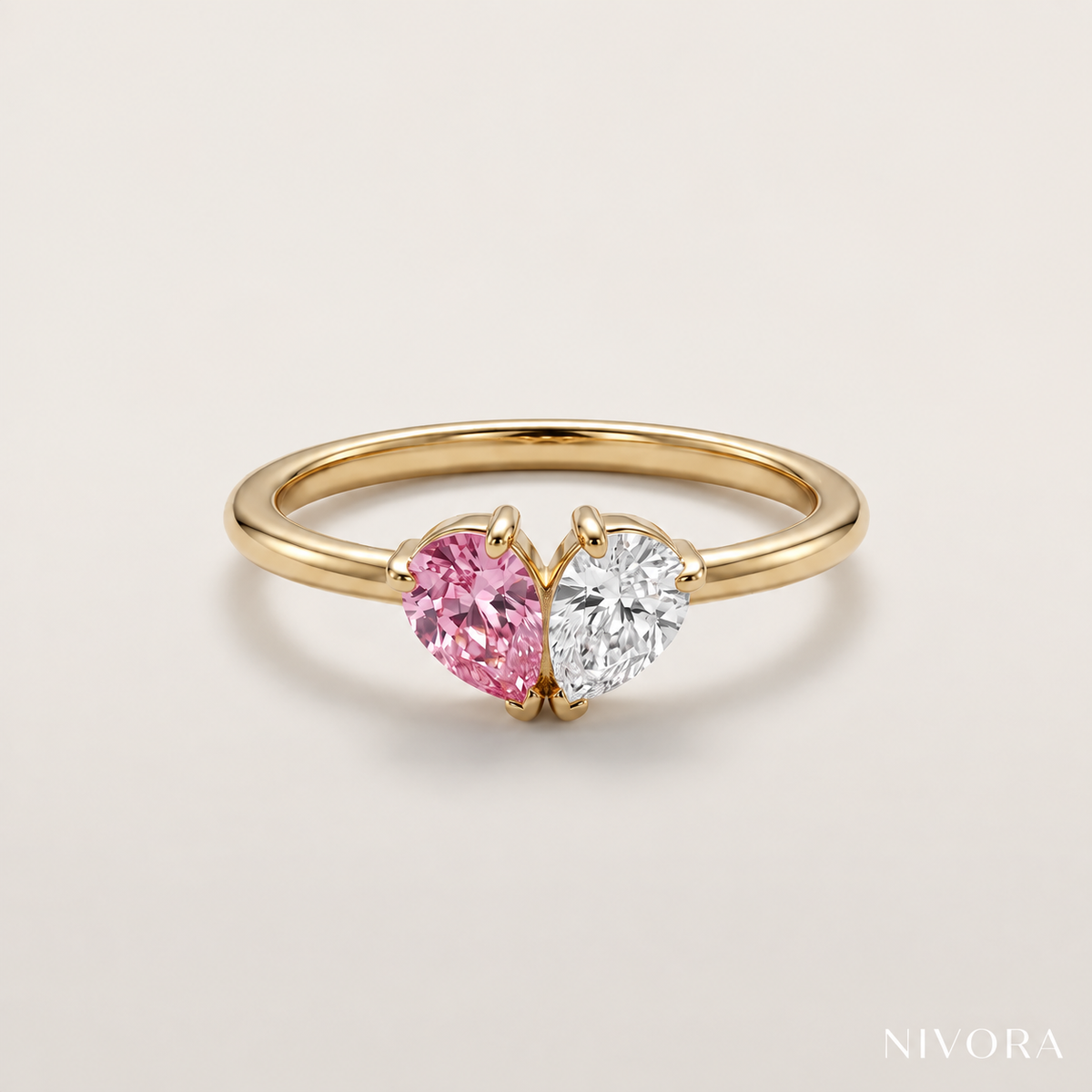Nivora - Anillo con Piedra de Nacimiento