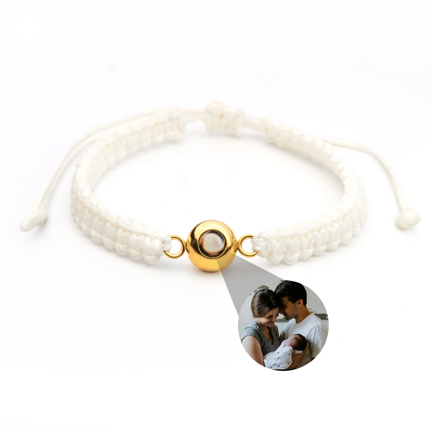 Pulsera personalizada con foto recuerdo