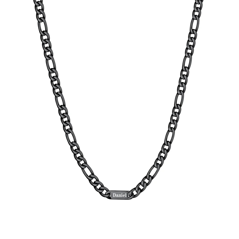 Collar Cubano Personalizado Multinombre