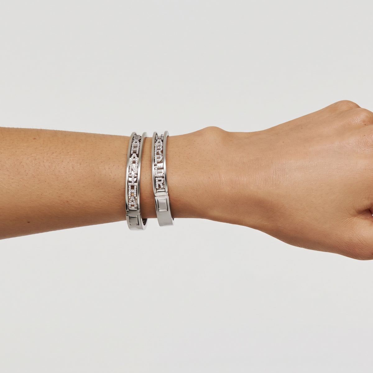 Pulsera Deslizable con Nombre