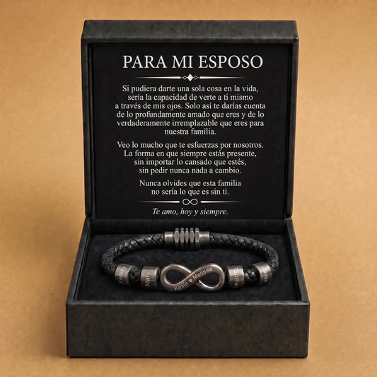 Pulsera Vínculo Infinito con Nombres