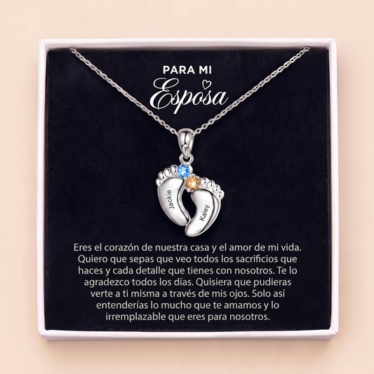 Collar Las Huellas Que Llevas Contigo