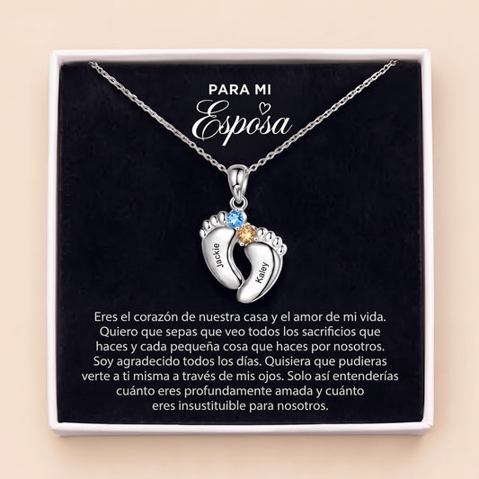Collar Las Huellas Que Llevas Contigo