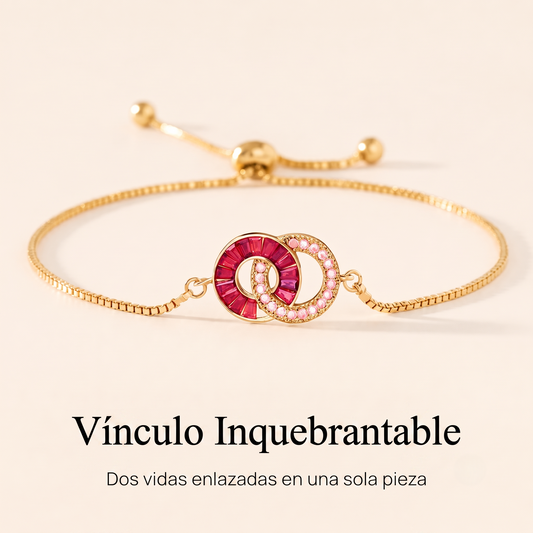 Pulsera de Piedras de Nacimiento Enlazadas