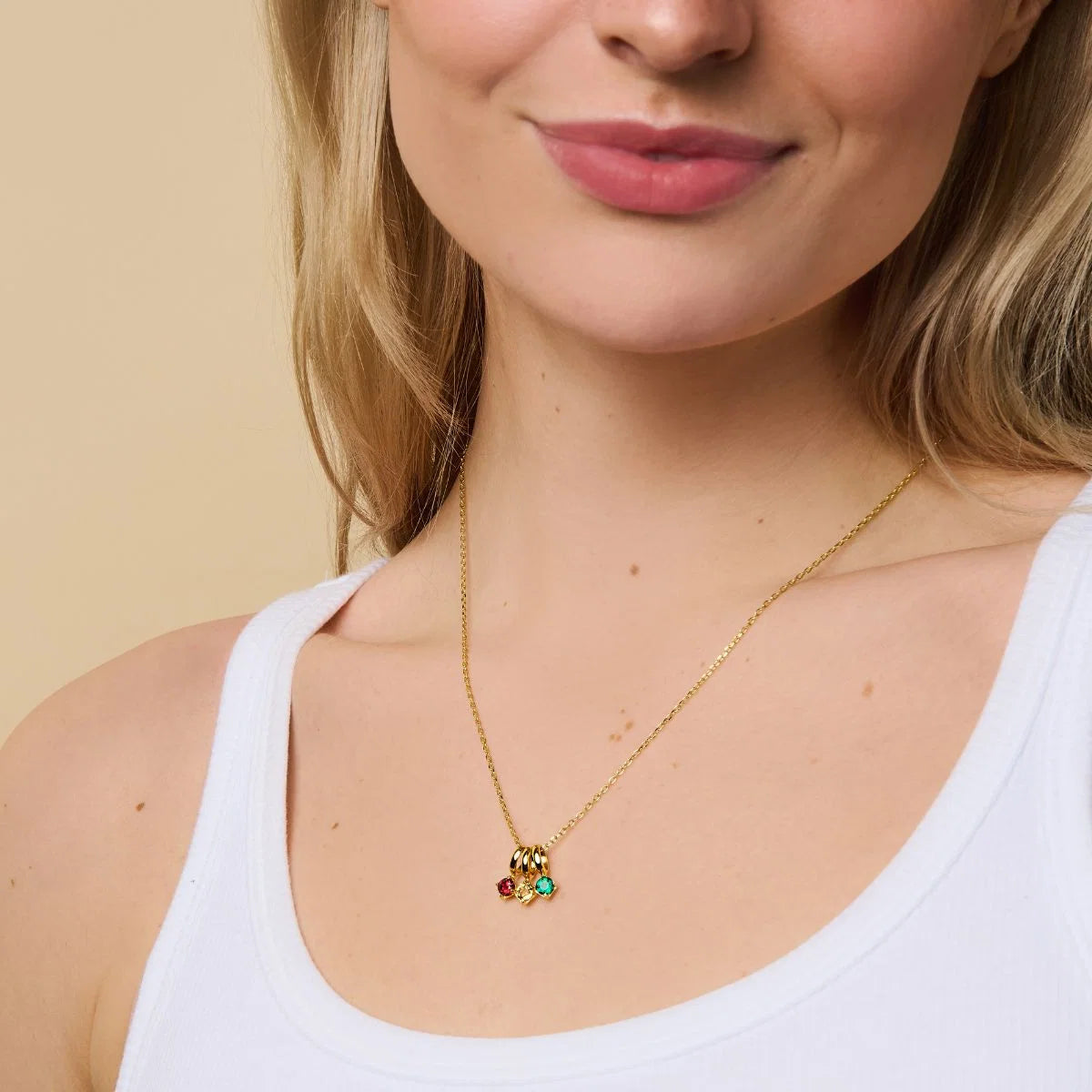 Collar Dije Piedra de Nacimiento