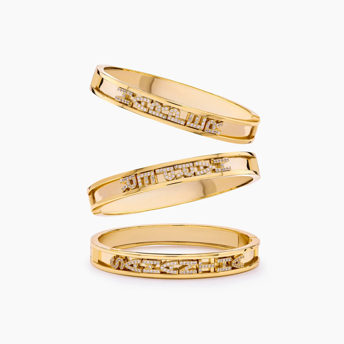 Pulsera Deslizable con Nombre
