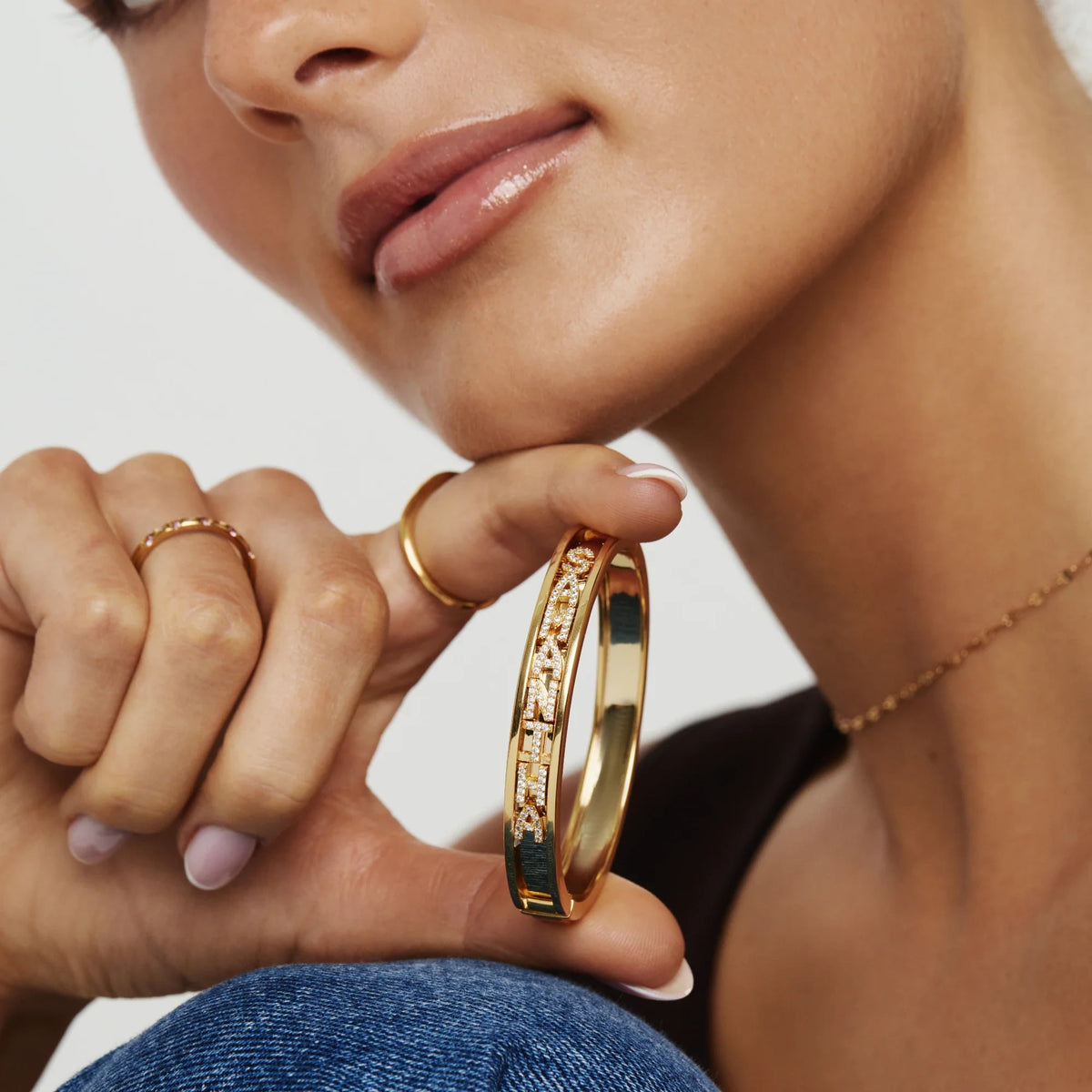 Pulsera Deslizable con Nombre