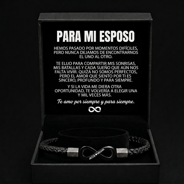 Pulsera Personalizada "Para Mi Marido"