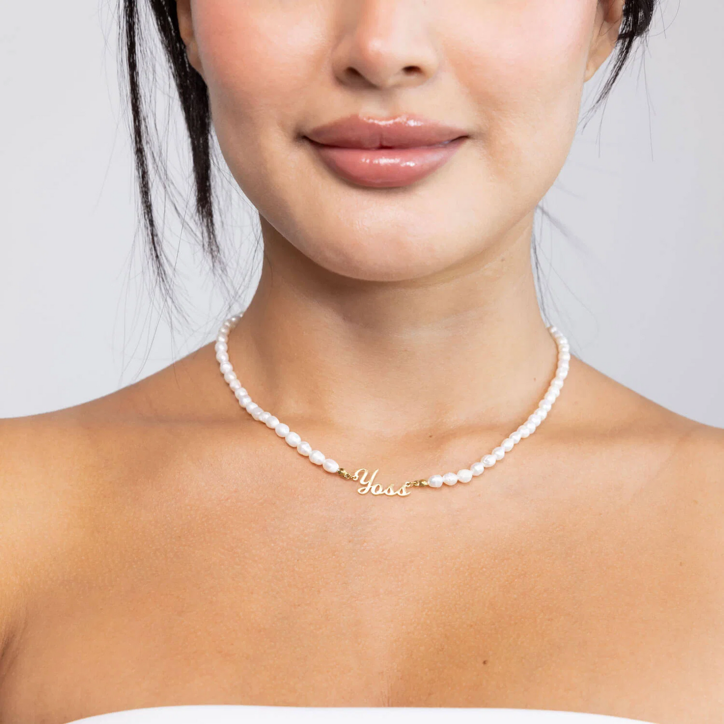 Collar de Perlas Personalizado con Nombre