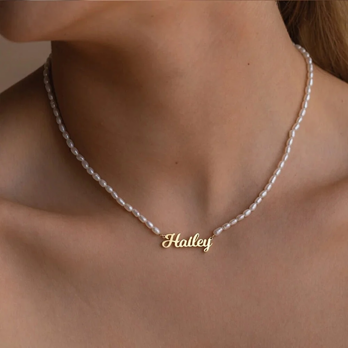 Collar de Perlas Personalizado con Nombre